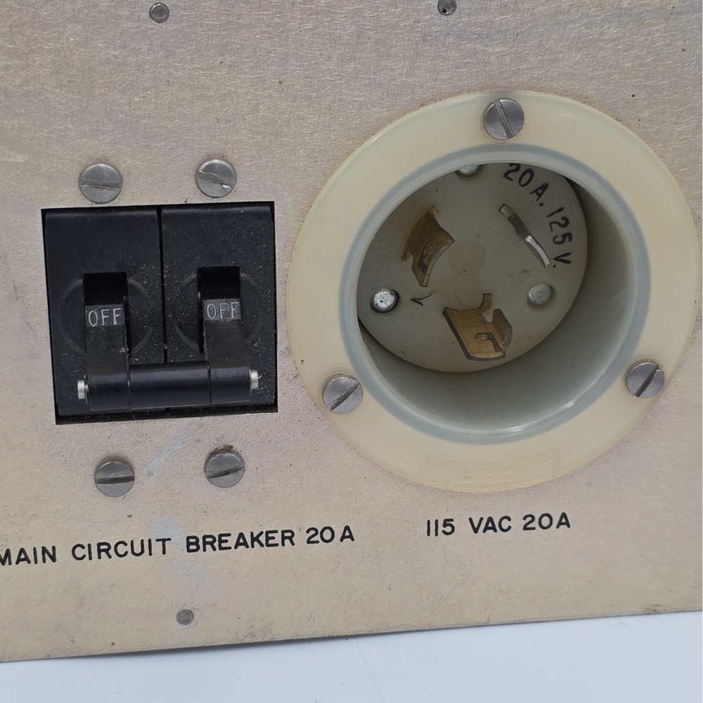 Nicolet Instruments Power Panel Rear Series 7000 Untested Parts Or Repair - Picture 4 of 9